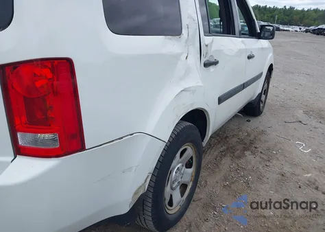 2014 Honda Pilot Lx from USA, damaged, VIN 5FNYF3H24EB004215